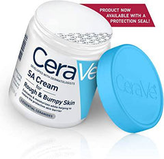 Cerave SA Cream | 19 oz | Renewing Salicylic Acid Body Cream for Rough & Bumpy Skin | Fragrance Free