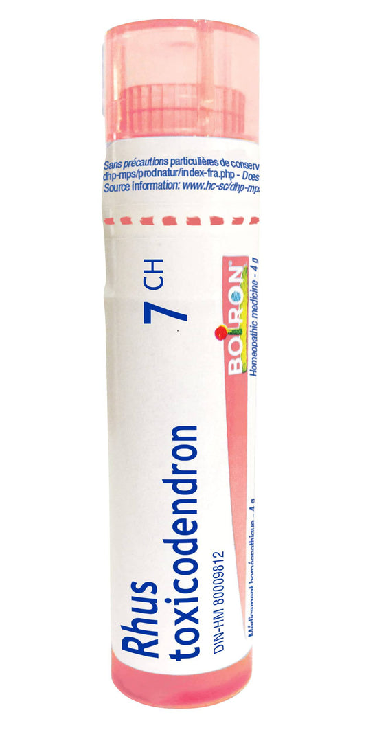 Rhus Toxicodendron 7ch, Boiron Homeopathic Medicine