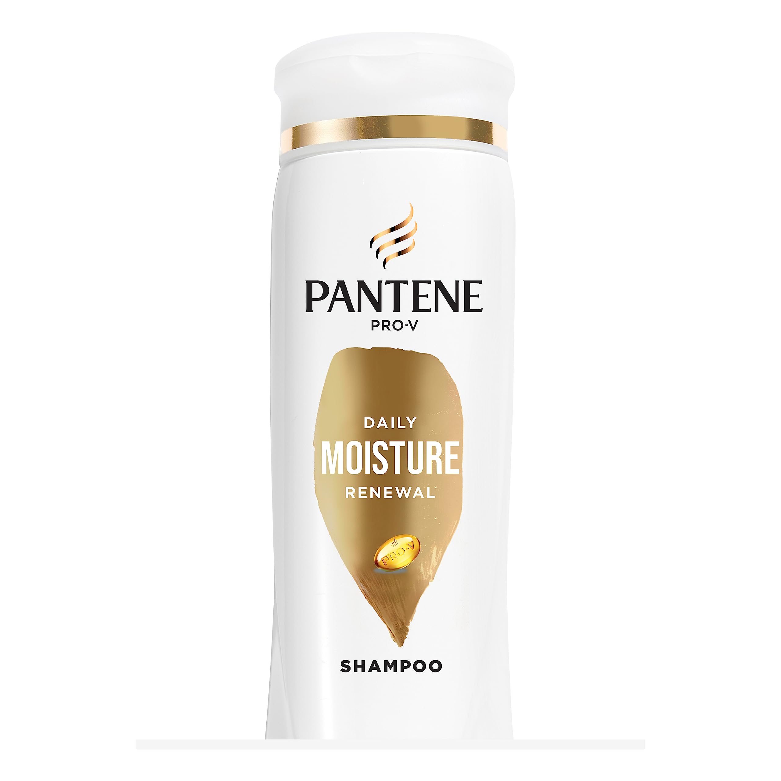 Pantene Shampoo for Dry Hair, Daily Moisture Renewal, Safe for Color-Treated Hair, 355 mL