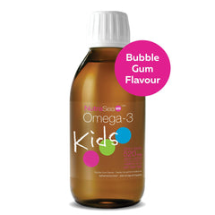 Nature's Way NutraSea Kids Omega 3 Supplement, Bubblegum, 200 mL Liquid