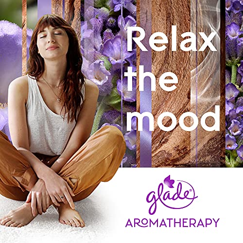 Glade Essential Oil Diffuser Refill, Use with Cool Mist Aromatherapy Diffuser, Air Freshener for Home, Choose Calm Scent with Notes of Lavender & Sandalwood, 1 Count