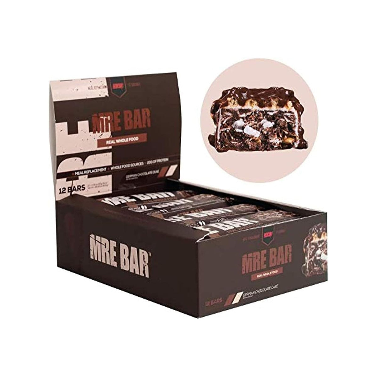 Redcon1 Mre Bar German Chocolate, 67g, 2 Pound