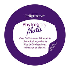 Progressive PhytoBerry Multivitamin Supplement Powder - 850 g | Antioxidant source, made with high ORAC berry and fruit concentrates, phytonutrients, antioxidants and plant oils