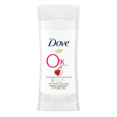 Dove 0% Aluminum Deodorant Stick Non-irritating Deodorant for Underarm Care Pomegranate and Lemon Verbena Kindest Aluminum free Deodorant 2.6 oz