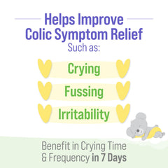 Culturelle Baby Calm Plus Colic, Probiotics for Babies Drops, Helps Soothe Colic, Fussiness and Crying in Babies 1-36 Months, 8ml