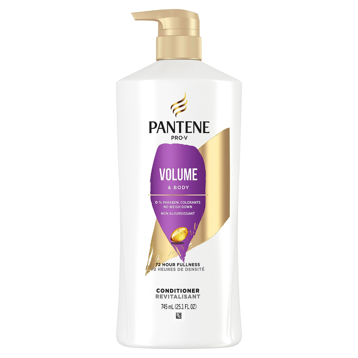 PANTENE PRO-V Volume & Body Conditioner, 25.1oz/745mL