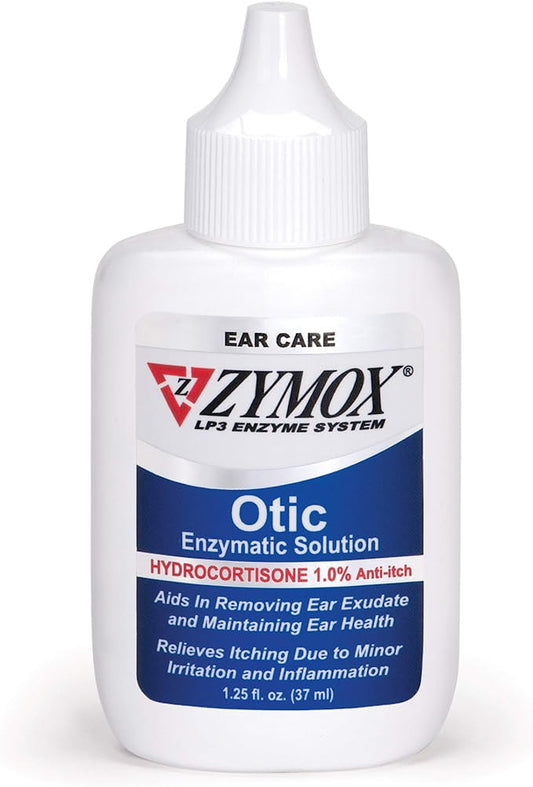 Zymox Pet King Brand Otic Pet Ear Treatment with Hydrocortisone