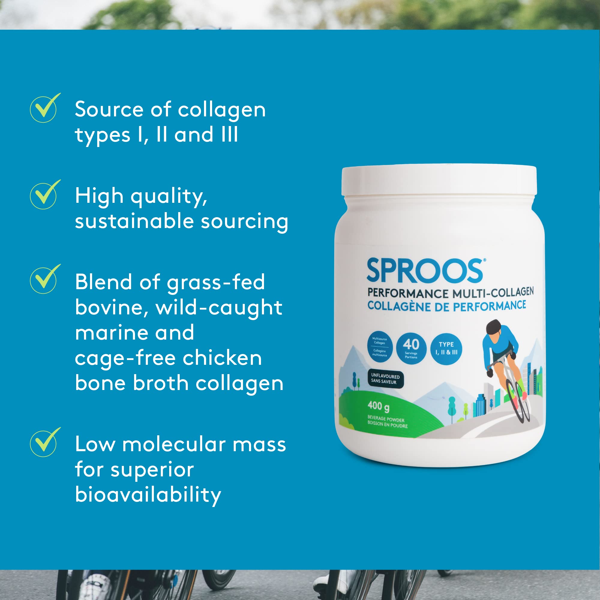 SPROOS Performance Multi-Collagen 400 g