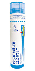 Hepar Sulfuris Calcareum 9ch,Boiron Homeopathic Medicine