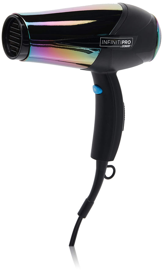 Infinitipro by Conair 295NC Full Size Tourmaline Ceramic Rainbow Finish Dryer, 1.7 Pounds