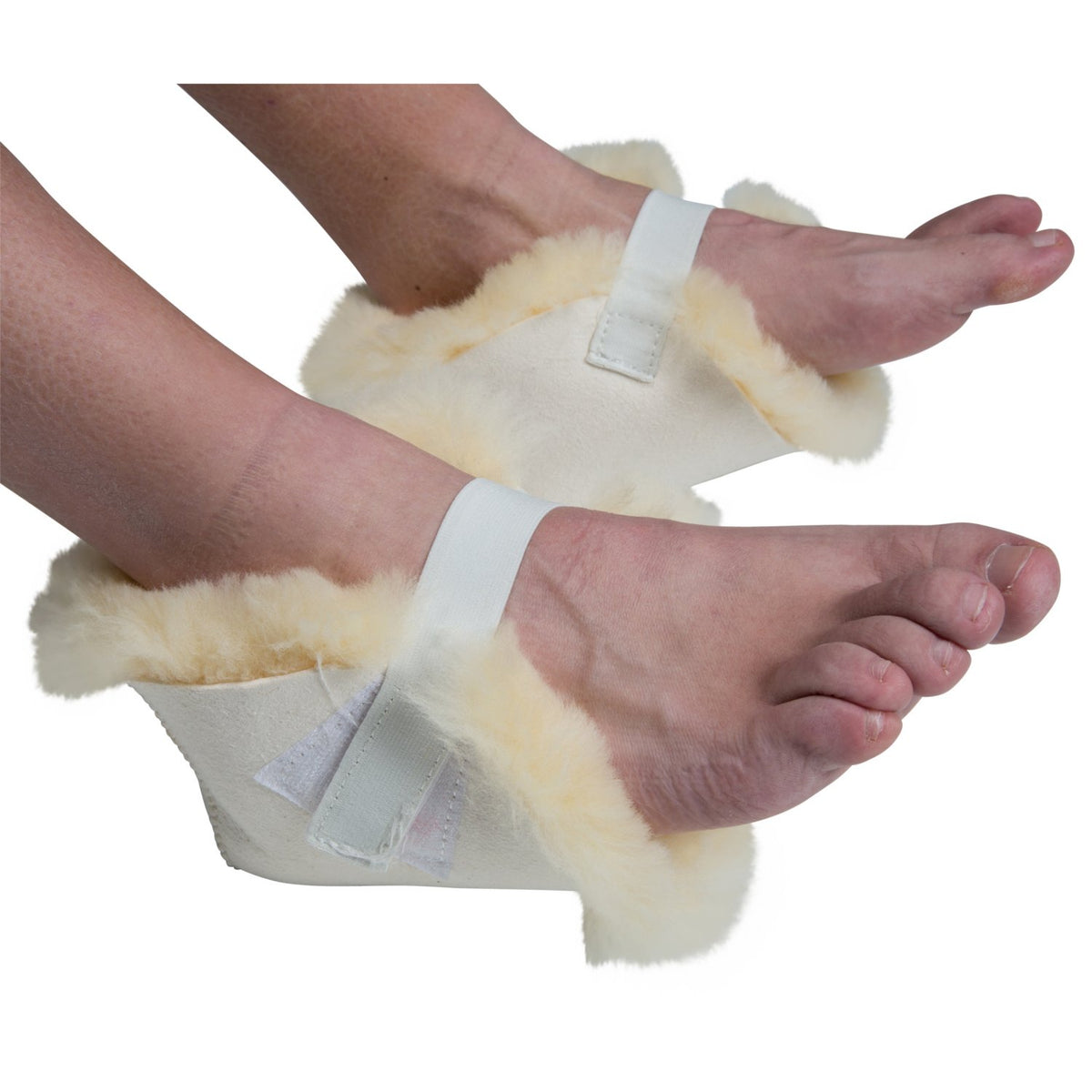 PCP Heel Protectors, Sheepskin, Pressure Relief Sores, 1 Pair