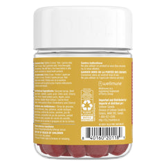 OLLY Kids Immunity Gummy Supplement with Wellmune, Aceorola Cherry, Vitamin C and Zinc Cherry Berry Flavour to boost immunity 25 day supply 50 gummies