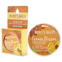 Burts Bees Orange Blossom and Pistachio Lip Butter Unisex Lip Balm 0.4 oz