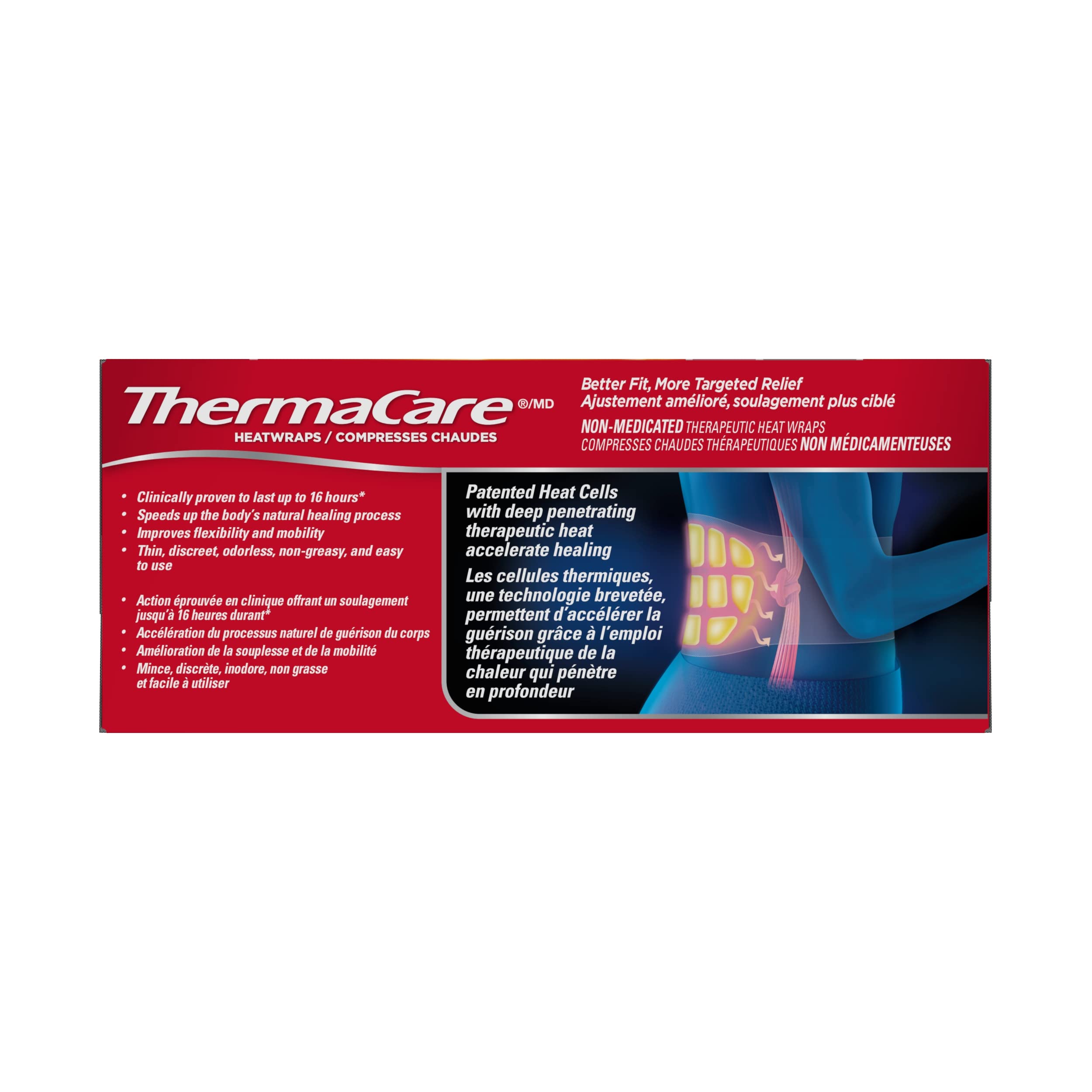 Thermacare Heatwrap Advanced Back Pain Therapy, 3 Count