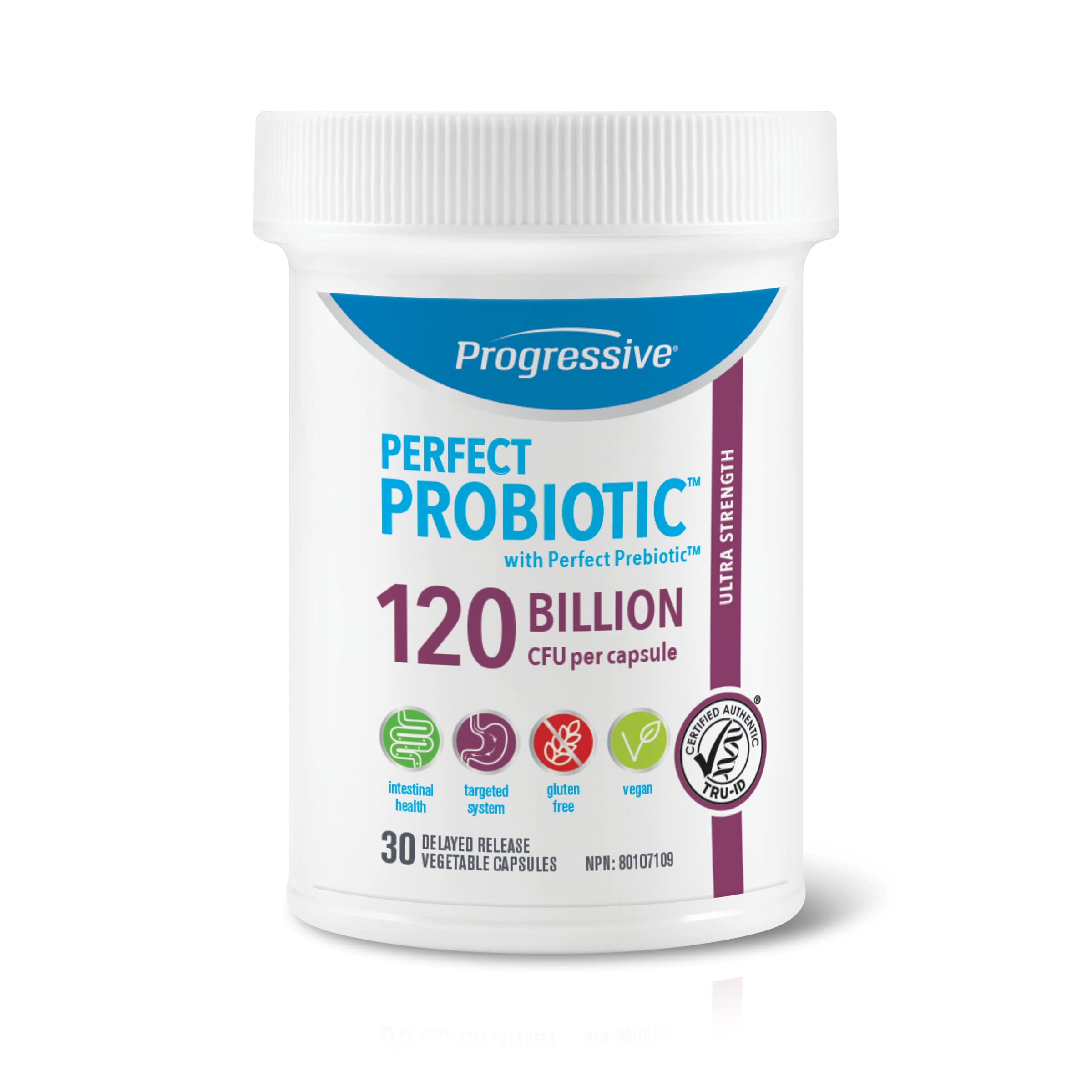 Progressive Perfect Probiotic 120B, 30 Count