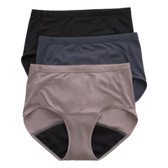 Hanes Women's Comfort, Period. Hipster Period Underwear, Moderate