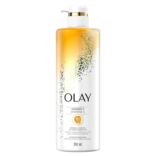 Olay Cleansing & Nourishing Body Wash with Vitamin B3 and Vitamin C, 591mL