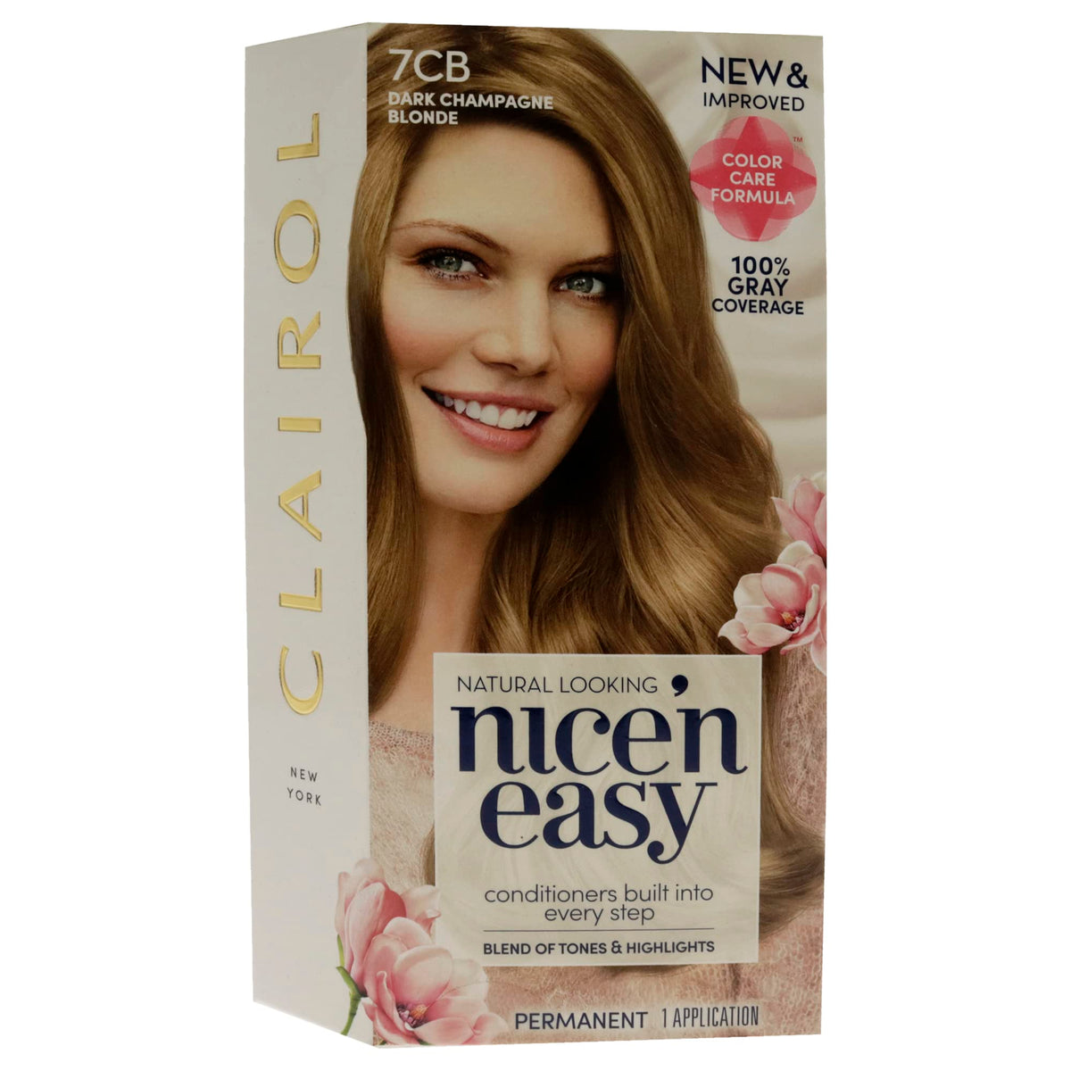 Clairol Nice n Easy Permanent Color - 7CB Dark Champagne Blonde Hair Color Women 1 Application