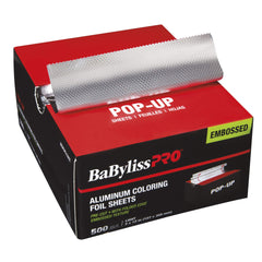 BaBylissPRO Aluminum Coloring Foil Sheets, 5x12 inch Sheets, Light Weight, 500 per box