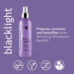 Oligo Professionnel Blacklight 18-in-1 Violet Hair Beautifier Anti-Frizz Leave-in Hair Conditioner | Hydrating Hair Detangler Spray for Women | Sulfate Free, Paraben Free, 250mL