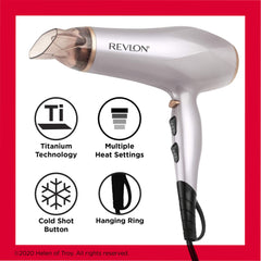 Revlon Salon 1875W Titanium Hair Dryer