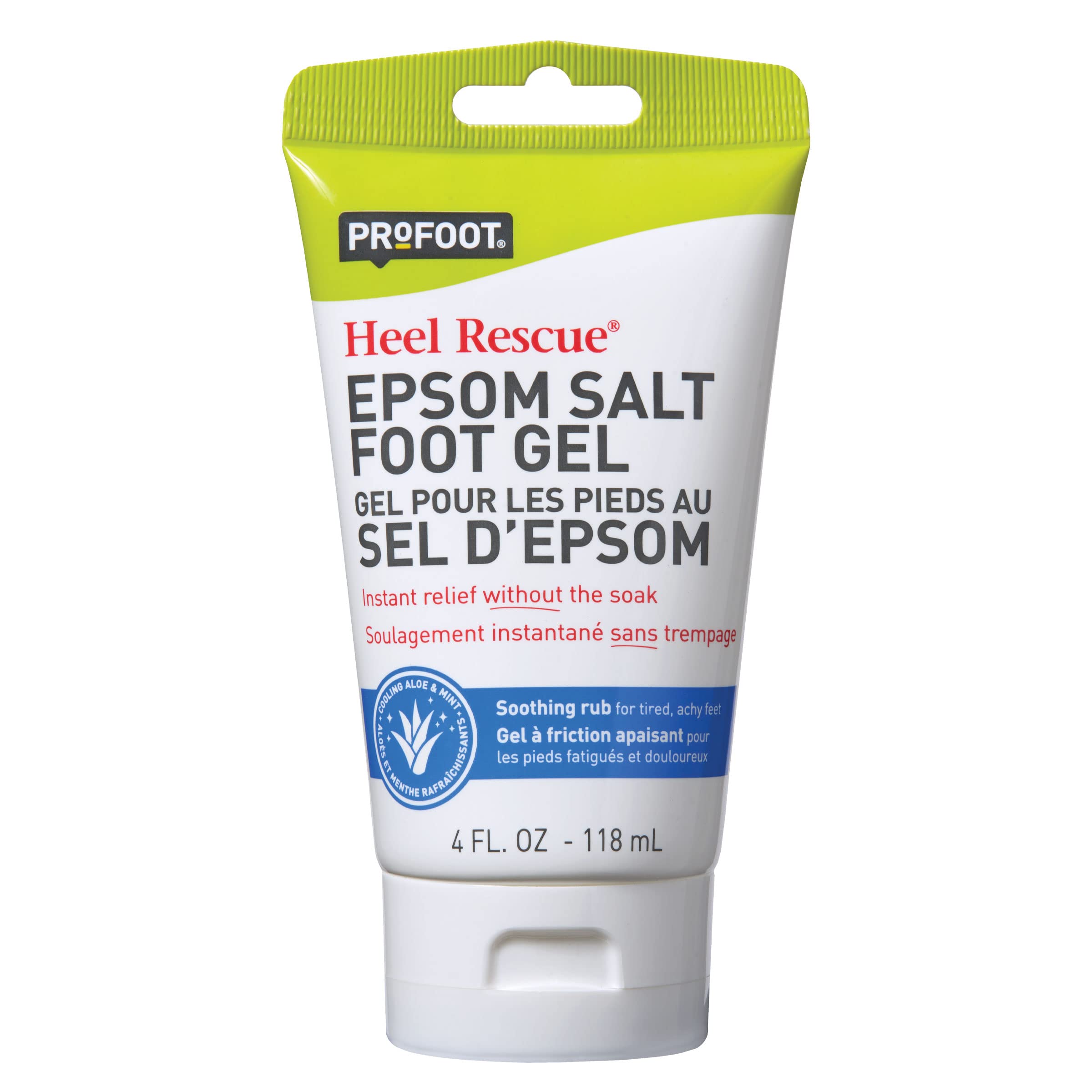 Profoot Epsom Salt Foot Rub Gel, 4 Fl Oz