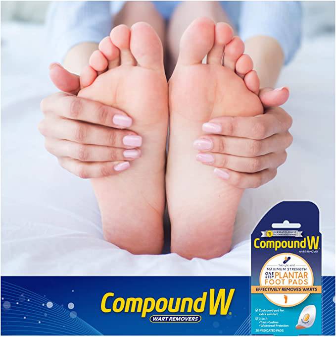 Compound W One Step Wart Removal Invisible Pads 14 Count