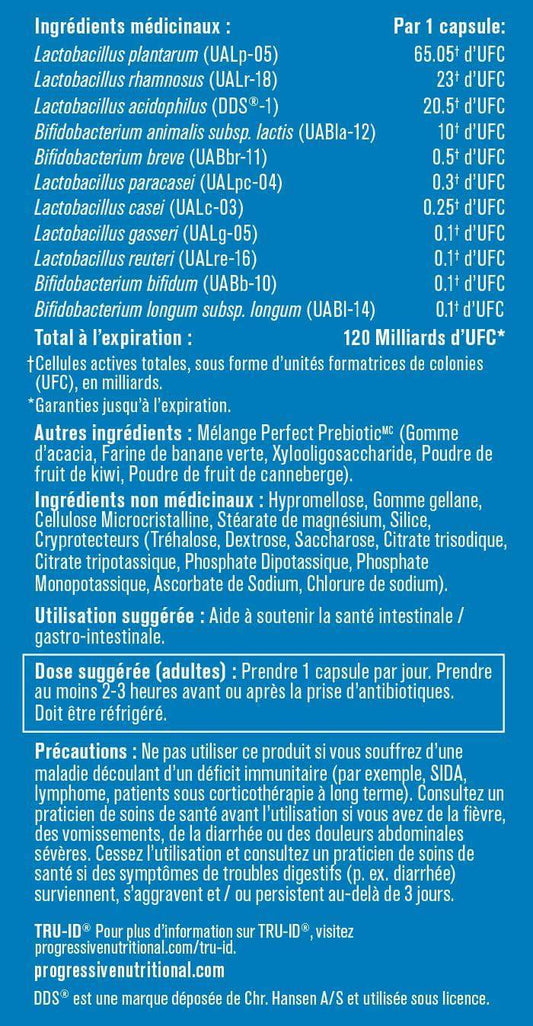 Progressive Perfect Probiotic 120B, 30 Count