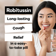 Robitussin DM Coughgels, Alcohol Free Liqui-Gels, 20 Count