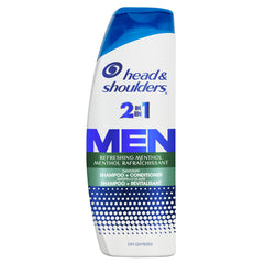 Head & Shoulders Refreshing Menthol 2-in-1 Shampoo + Conditioner, 370ML