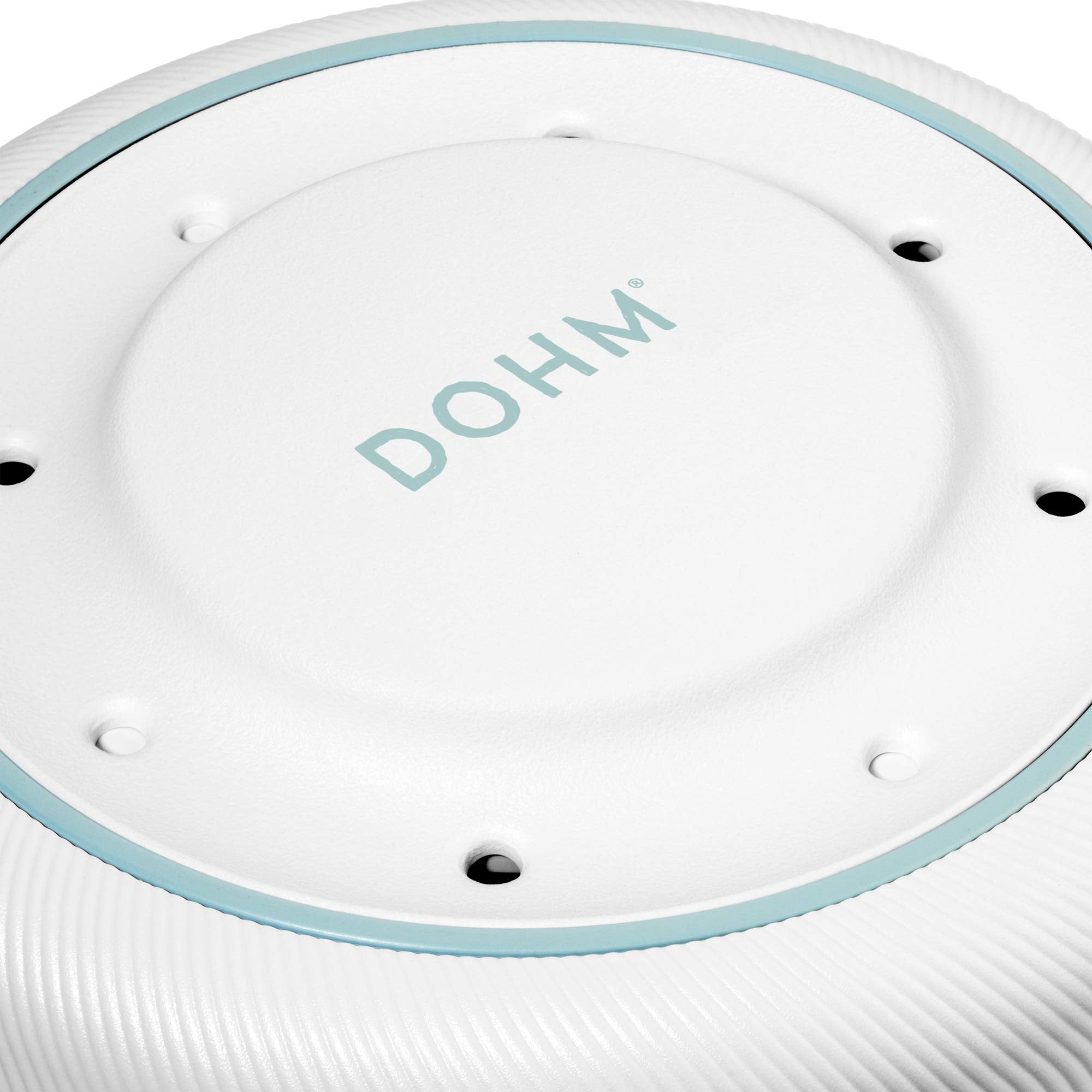 Yogasleep Dohm (White/Blue) The Original White Noise Machine, Relaxing Natural Sound from a Real Fan, Noise Masking, Sleep Aid, Office Privacy, For Adults & Baby, Travel