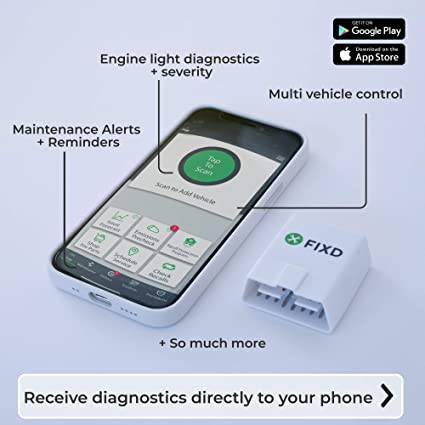 FIXD OBD2 Professional Bluetooth Scan Tool & Code Reader for iPhone and Android - Zecoya