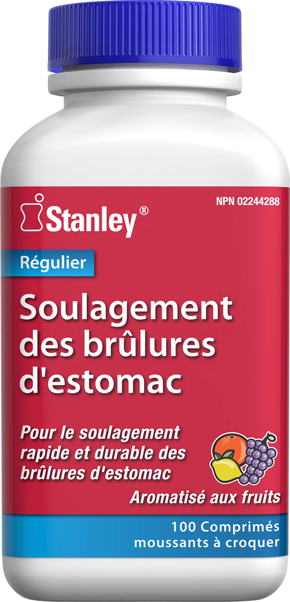 Stanley Pharmaceuticals Heartburn Relief Regular Strength 100 count