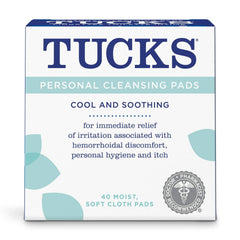 Tucks personal cleansing Pads 40 count