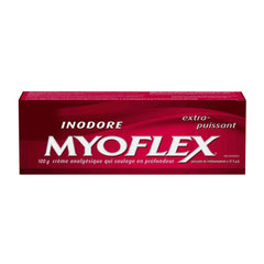 Myoflex Pain Relief Rub | Odourless | Provides Deep Penetrating Relief of Muscle Soreness & Joint Pain | Menthol Free | Stain Free | Non-Greasy | Great For Ages 2+ | 100 grams (Extra Strength)