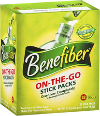 Benefiber Natural Fibre Supplement On-The-Go Stick 28 Pack