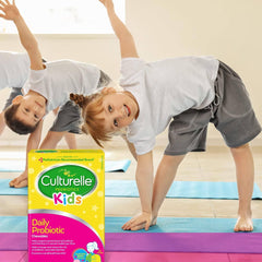 Culturelle Kids Daily Probiotic Chewable for Kids, With 100% Naturally Sourced Lactobacillus GG Strain, Most Clinically Studied Probiotic, Pediatrician Recommended, Berry Flavor, 60 Count Chews