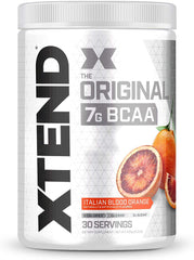XTEND Original BCAA Powder Italian Blood Orange | Sugar Free Post Workout Electrolyte Muscle Recovery Drink with Amino Acids | 7g BCAAs for Men & Women | 30 Servings