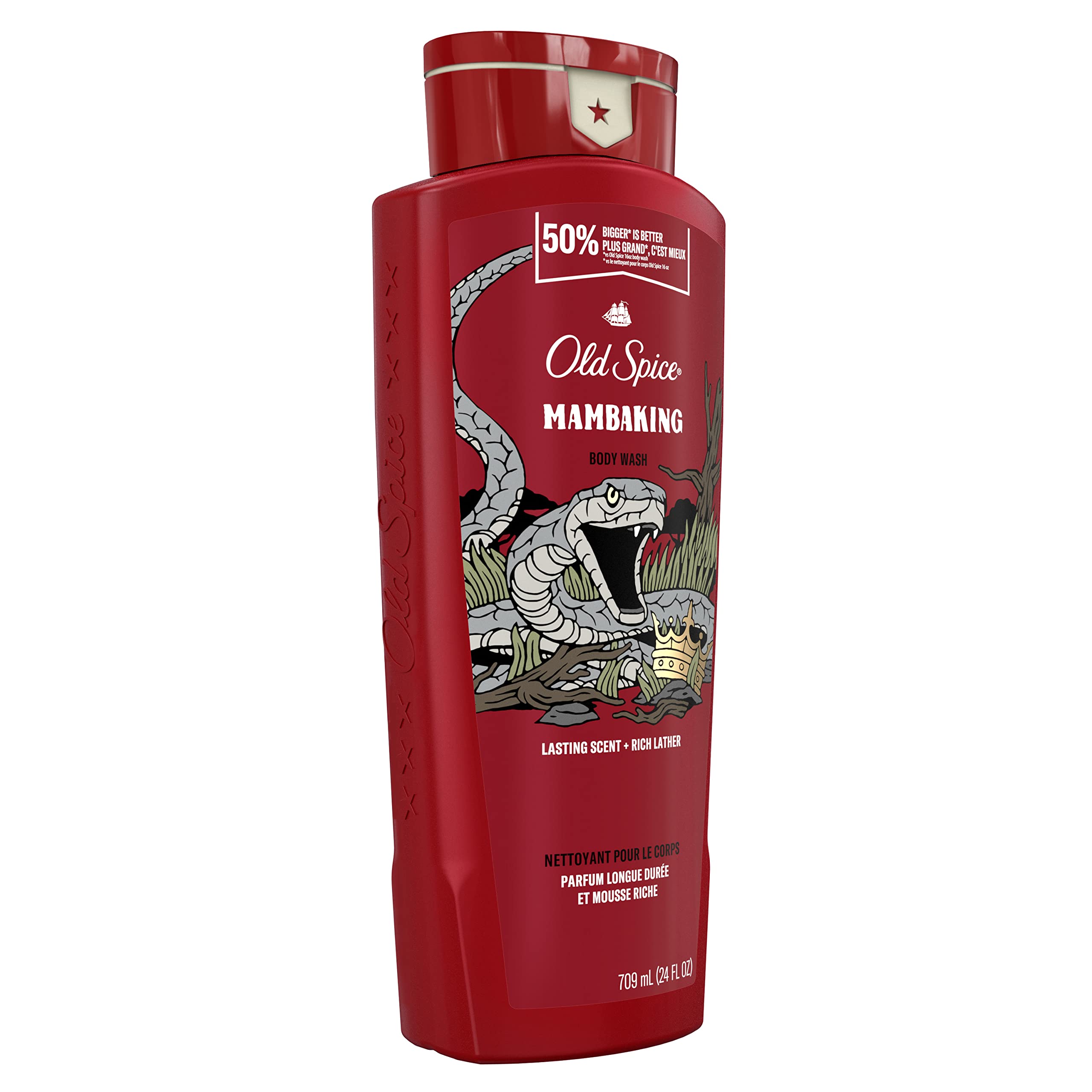 Old Spice Body Wash for Men, MambaKing, 24 oz
