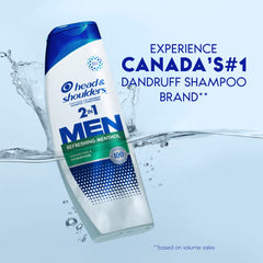 Head & Shoulders Refreshing Menthol 2-in-1 Shampoo + Conditioner, 370ML