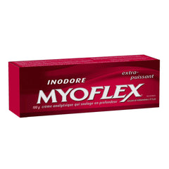 Myoflex Pain Relief Rub | Odourless | Provides Deep Penetrating Relief of Muscle Soreness & Joint Pain | Menthol Free | Stain Free | Non-Greasy | Great For Ages 2+ | 100 grams (Extra Strength)