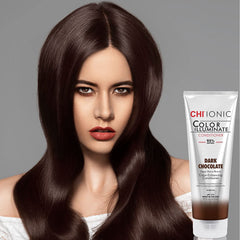 CHI Ionic Illuminate Color Conditioner, Dark Chocolate, 8.5 Fl Oz