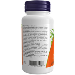 NOW Supplements Astragalus Extract 500mg Capsules, 90 Count