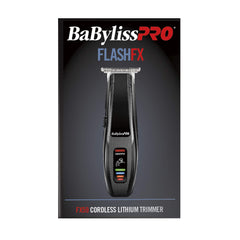 BaBylissPRO FlashFX Cord/Cordless Lithium Trimmer with Zero Gap Tool Included