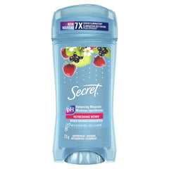 Secret Clear Gel Antiperspirant and Deodorant, Berry Scent, 73 grams