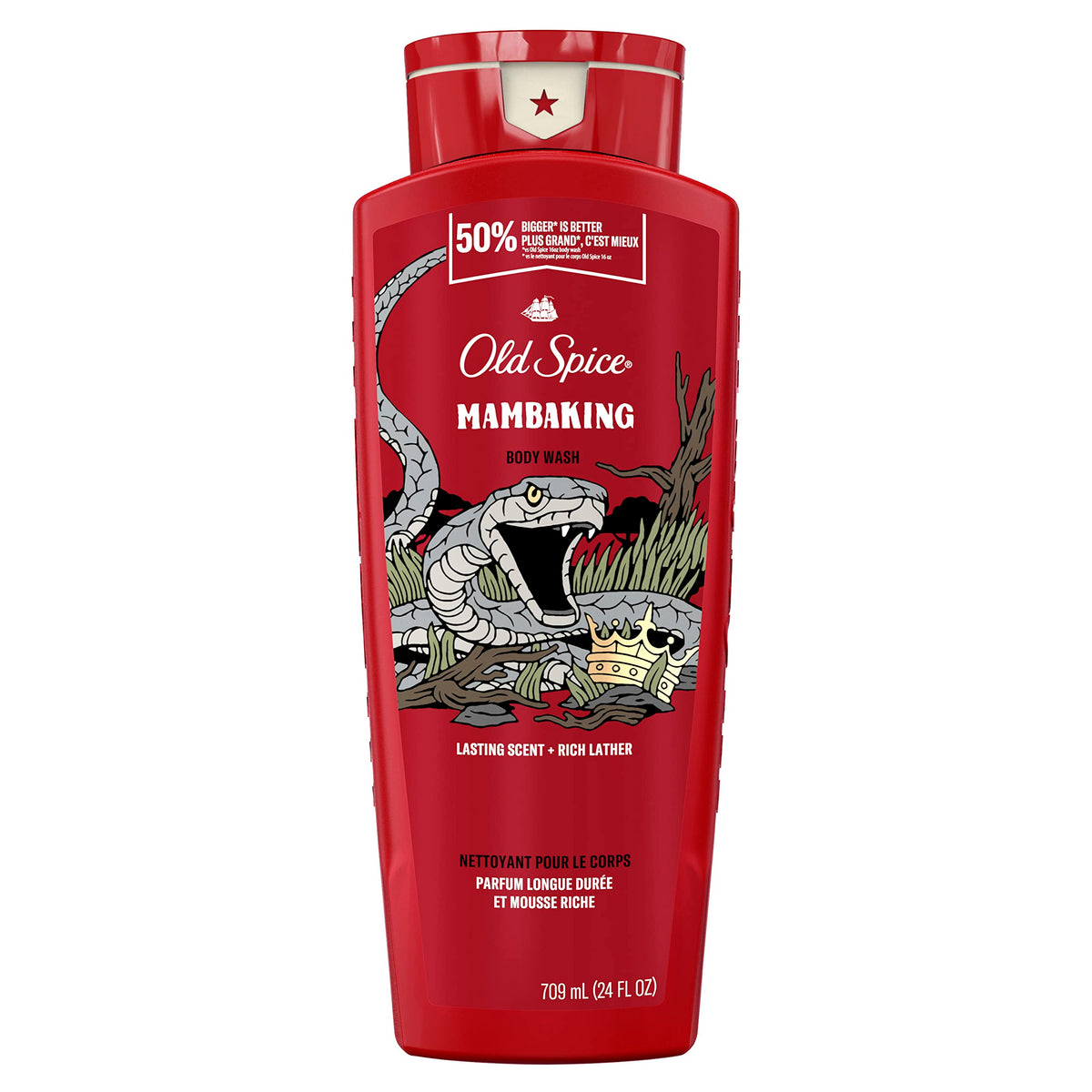 Old Spice Body Wash for Men, MambaKing, 24 oz