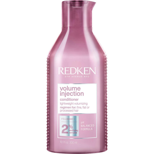 Redken Volume Injection Conditioner | For Fine Hair | Detangles & Adds Volume