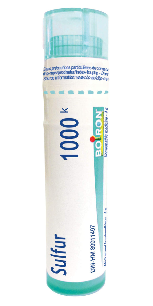 Sulfur 1000k, Boiron Homeopthic Medicine