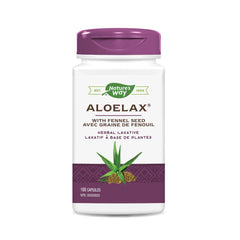 Nature's Way Aloelax Laxative Health Supplement, 100 Count