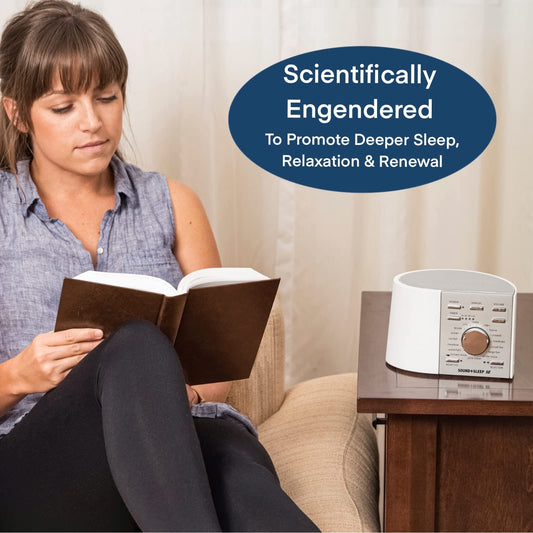 Adaptive Sound Technologies Sound+Sleep SE Special Edition High Fidelity Sleep Sound Machine with Real Non-Looping Nature Sounds, Fan Sounds, White, Pink & Brown Noise, & Adaptive Sound Technology